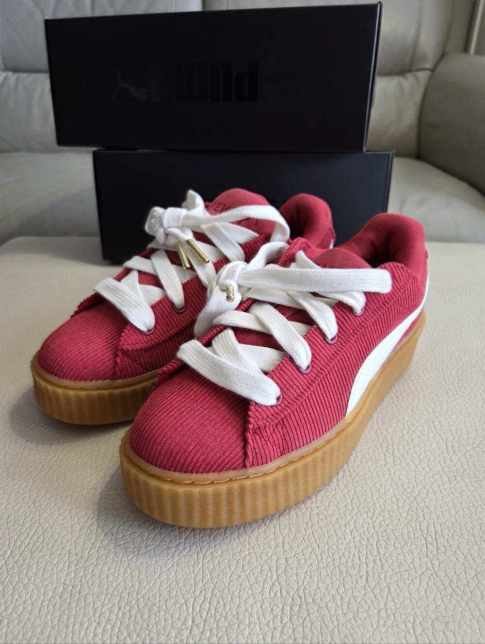 NWB - Puma x Rihanna Fenty Women's Creeper Phatty Corduroy Sneaker - EU38/US 7.5